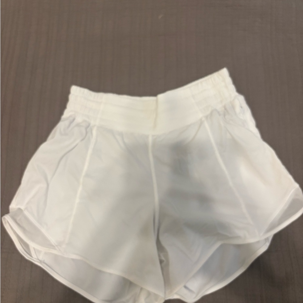 Lululemon White Shorts